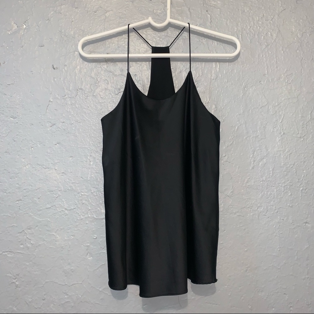 Black dress blouse size M